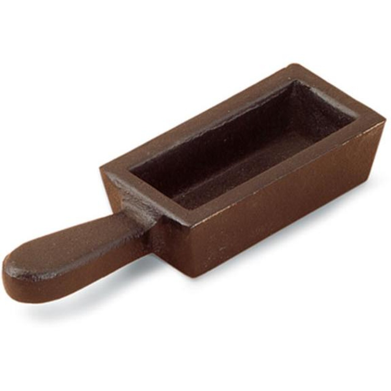 Cast Iron Open Ingot Mold 120x45x30 mm 124g 4 oz Capacity for Gold and Silver